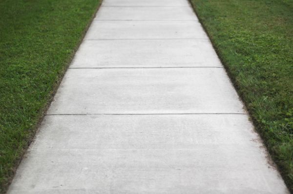Concrete Path Installation in Olympia