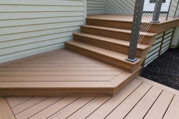 Patio Staircase Construction in Olympia
