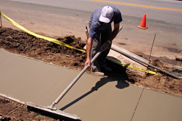 Sidewalk Building in Olympia