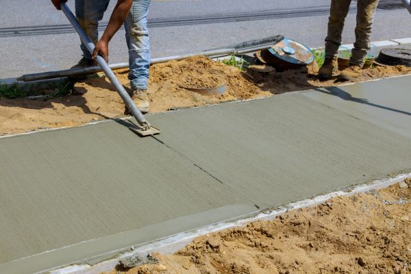 Cement Pathway Installation in Olympia