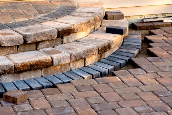 Patio Steps Installation in Olympia