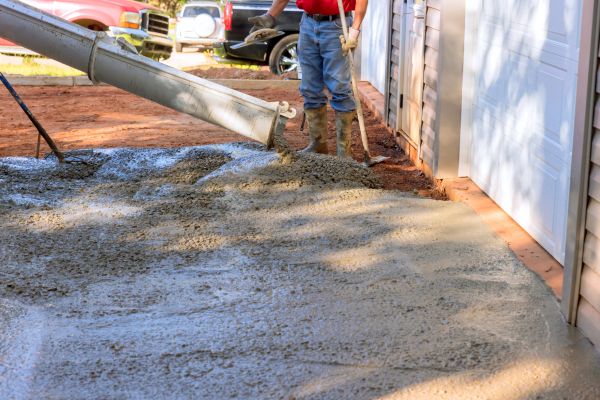 Driveway Slab Laying in Olympia
