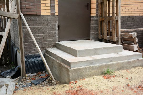 Cement Steps Construction in Olympia