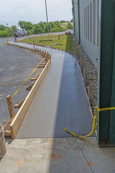 Concrete Sidewalk Paving in Olympia